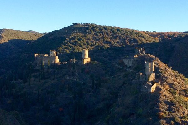 Le Château de Lastours, dans l'Aude.