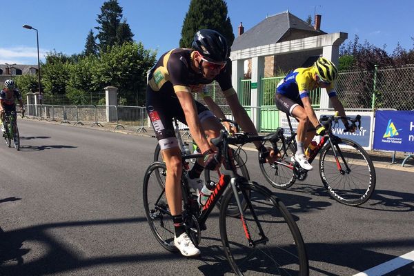 Le peloton n'était pas bien garni pour le Trophée Raymon Poulidor 2018.