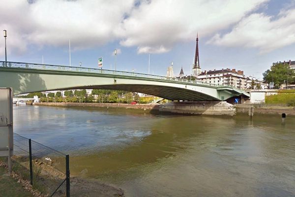 Le pont Corneille à Rouen