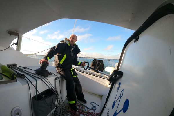 (Illustration). Maxime Cauwe participe pour la deuxième fois à la Route du rhum