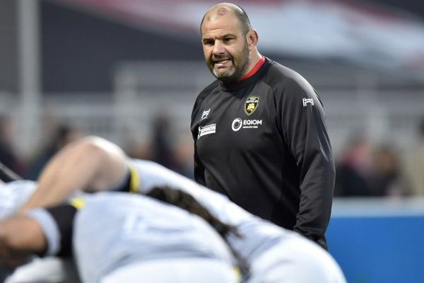 Le coach du Stade Rochelais, Patrice Collazo. 