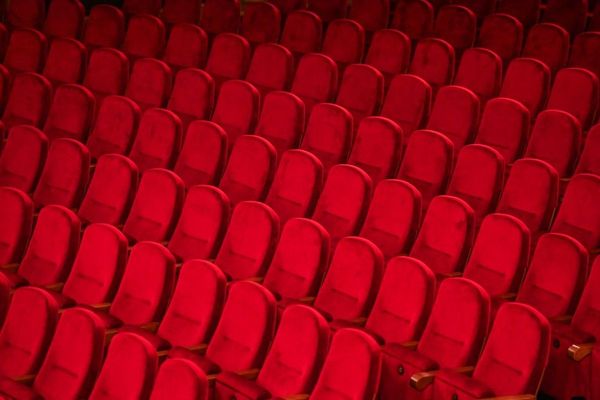 Une salle de théâtre vide, le 19 novembre 2020. 