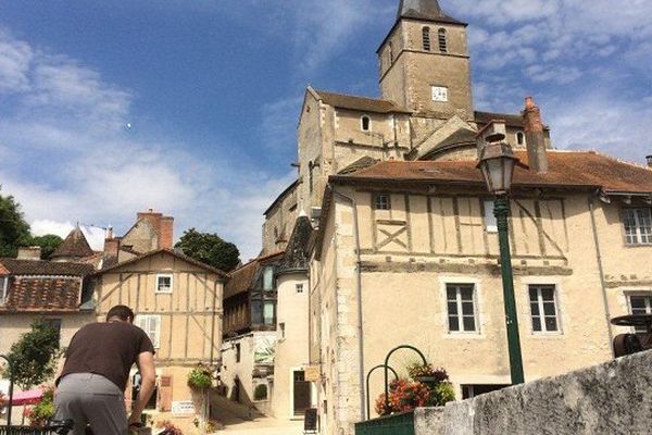 Les touristes se font rare dans la cité de l'Ecrit. 