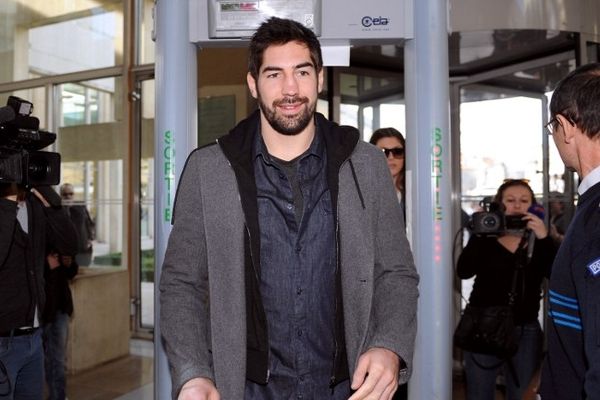 Montpellier : Nikola Karabatic à son arrivée au palais de justice pour son audition - 29 janvier 2013.