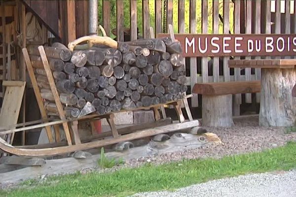 Le musée du bois et sa schlitte.