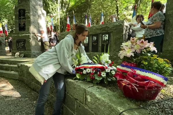 Ce jeudi, plus de trois cents personnes étaient réunies pour commémorer les quatre-vingts ans du massacre du bois de Thouraud, à Maisonnisses (Creuse).