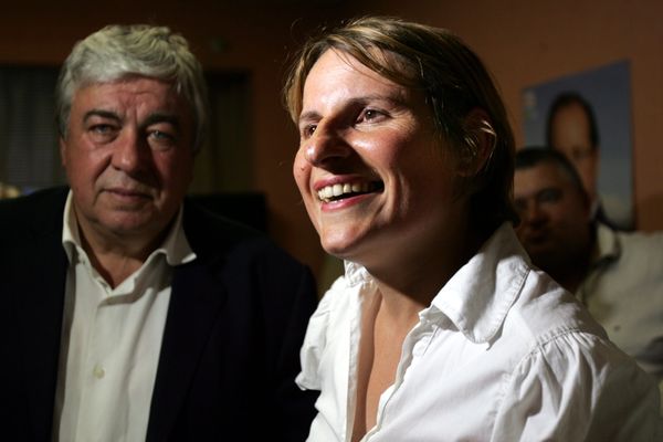 Roland Garrigues et Valérie Rabault