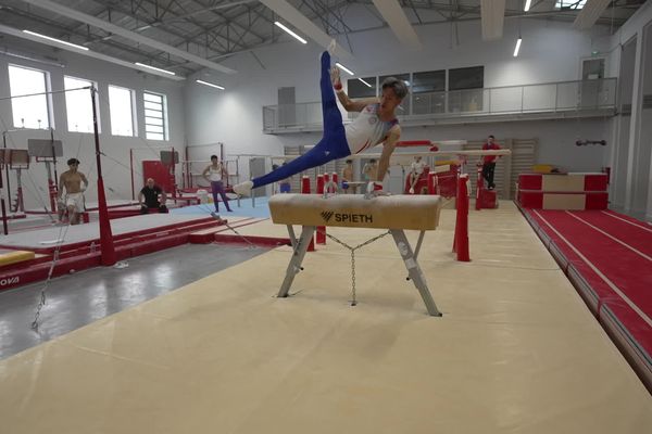 L'équipe taïwanaise de gymnastique s'est entrainée une semaine à Lyon dans l'espoir de décrocher une ultime qualification pour les Jeux olympiques à Baku et à Doha.