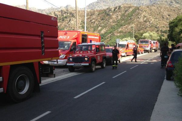 ILLUSTRATION- Les pompiers de Calvi ont rapidement maîtrisé le feu.