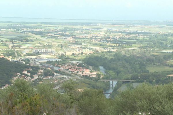 l'emplacement du futur centre de surtri, à Monte.