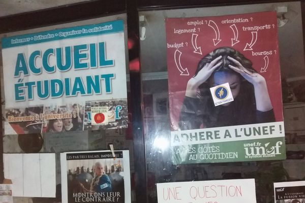 Le local du syndicat étudiant UNEF Auvergne à Clermont-Ferrand a été vandalisé ce jeudi 16 novembre. 