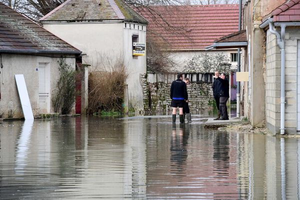 <p>Inondations en janvier 2018 dans le nord du Jura. Un scénarion qui pourrait bien se reproduire ces prochains jours avec les fortes précipitations annoncées et la fonte des neiges.</p>