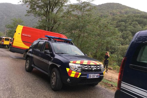 Intempéries à Taleyrac (Gard) : le secteur de recherches des personnes disparues, le corps d'un homme retrouvé - 22 septembre 2020.