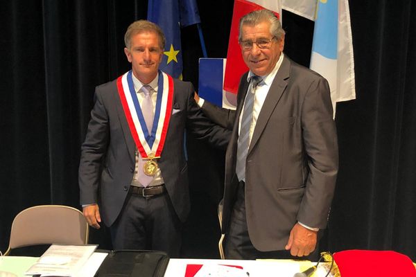 Kevin Luciano, élu ce samedi 4 juillet, nouveau maire de Vallauris Golfe-Juan. Lors de son élection, il y a eu 11 votes blancs, ceux de l'opposition.