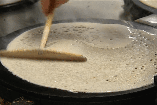 la galette de blé noir tournée sur la billig avec la rozell