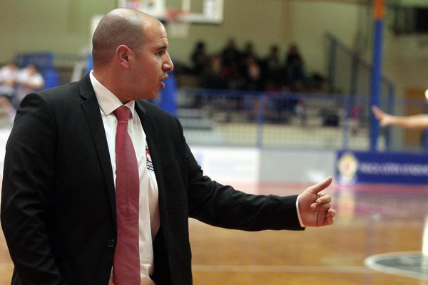 Rachid Meziane, coach de Lattes-Montpellier - archives