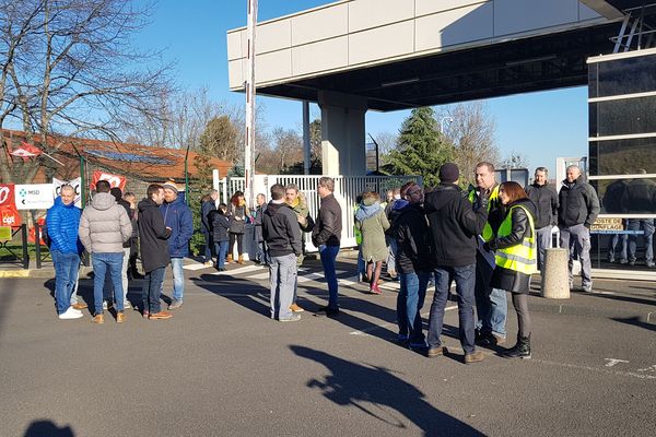 Une réunion était organisée à MSD, ce 7 février, entre Laurent Wauquiez, la direction et les syndicats. 
