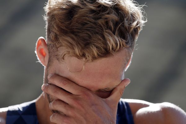 La grande désillusion de Kevin Mayer après trois sauts qui lui coûtent le titre 