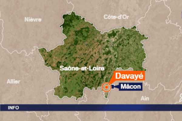 La commune de Davayé est situé à quelques kilomètres de Mâcon