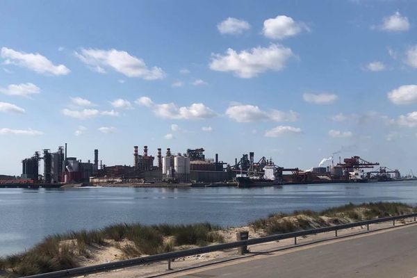 Le site d'ArcelorMittal à Dunkerque.