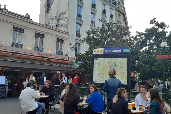 8 000 restaurateurs et brasseurs parisiens ont étendu leurs terrasses.