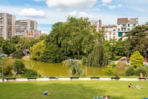 Le parc Montsouris à Paris. © AFP - GARDEL BERTRAND
