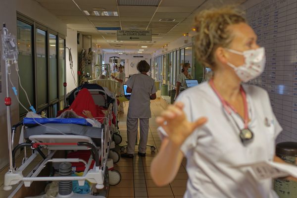 Le plan blanc déclenché à l'hôpital de Laval, le 4 janvier 2025, photo d'illustration