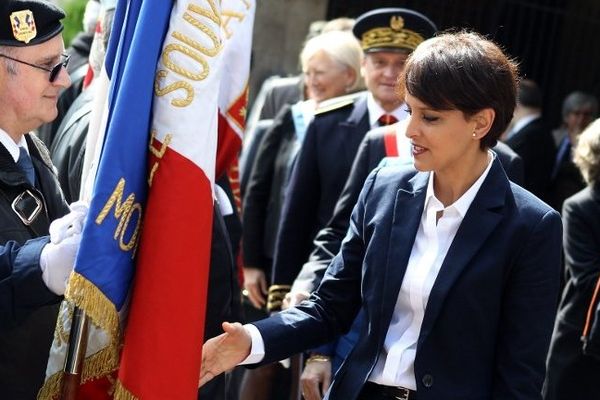 Najat Vallaud -Belkacem était à Rouen ce samedi à l'occasion des fêtes Jeanne d'Arc.