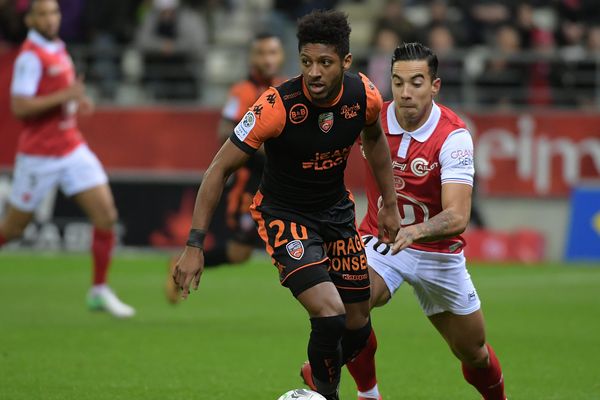 Stade de Reims, le 29 janvier 2018.