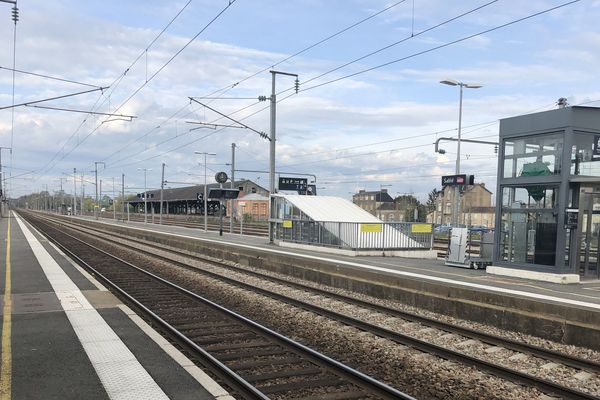 Gare de Sablé-sur-Sarthe,12 avril 2018
