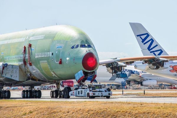 Le dernier Airbus A380 est sorti de la station 40,  le 23 septembre dernier, à Blagnac