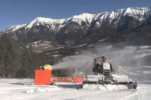 La station du Grand Puy dans la vallée de La Blanche