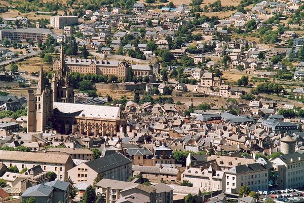 Ville de Mende en Lozère