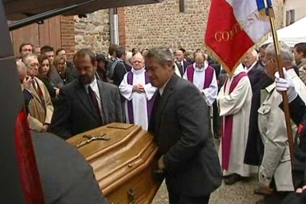 Loire - Les obsèques d'Antoine Guichard ... dernier hommage à "Monsieur Antoine" (22/05/13)