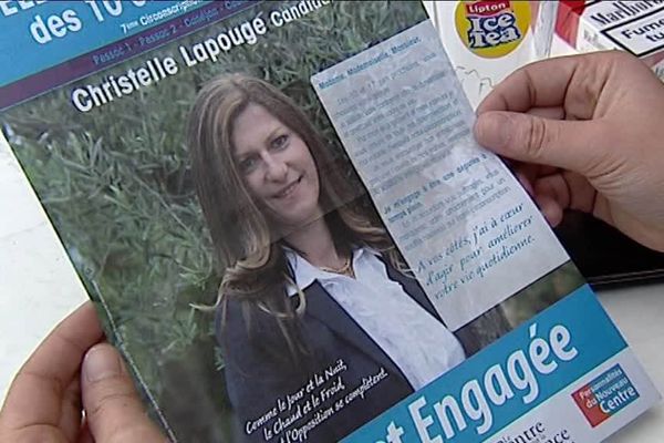 Christelle Lapouge a créé la surprise en Creuse et ne souhaite pas pour l'instant s'exprimer