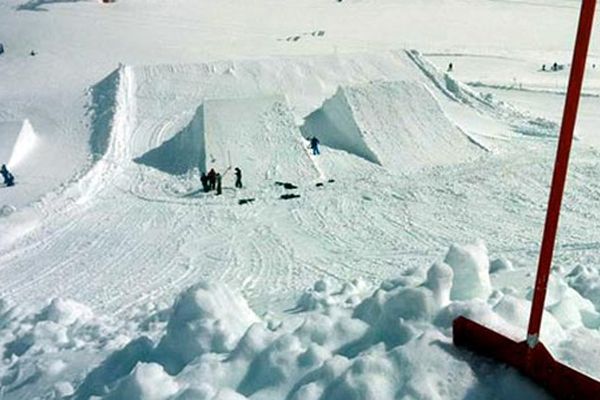 Gros travail des shapers de Saint-Lary