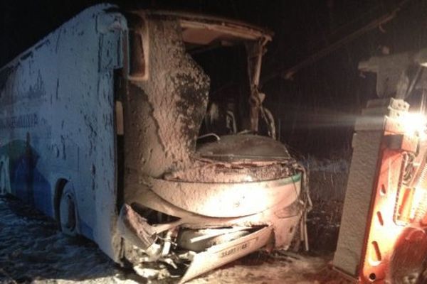 Un accident a fait un mort et plusieurs blessés sur l'autoroute A31 dans le sens Dijon-Nancy, au sud de Langres, dans la nuit du mercredi 20 au jeudi 21 novembre 2013.