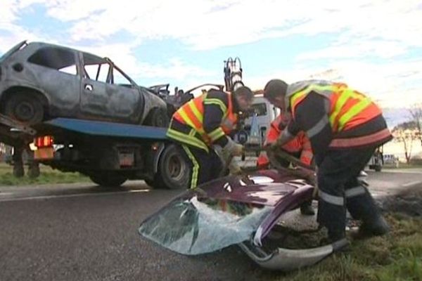 Ballersdorf : accident sur la RD 419