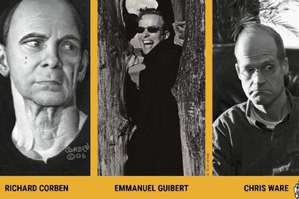 Richard Corben, Emmanuel Guibert et Chris Ware en lice pour le Grand Prix en 2018