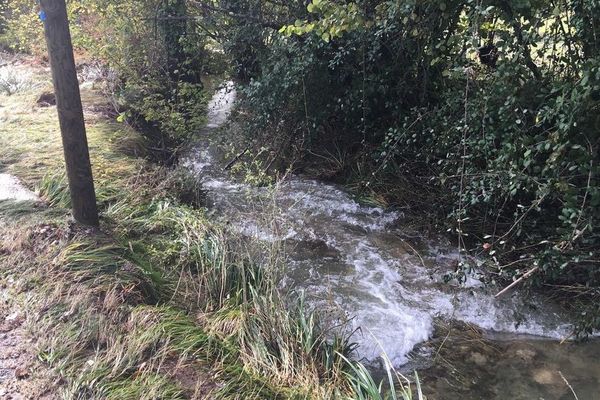 Le canal St-Antonin, où est décédé l'octogénaire.