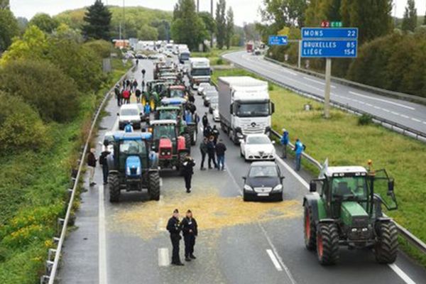 Sur l'A2 ce matin