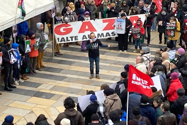 Des rassemblements ont eu lieu samedi 13 janvier 2024 à Belfort, Montébliard et Besançon.