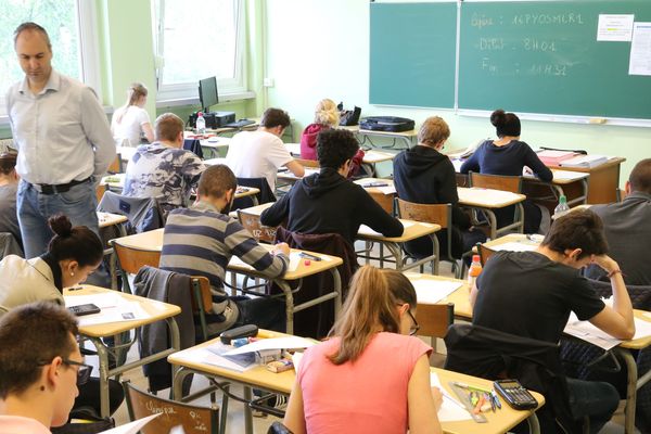 L'épreuve du Baccalauréat, en 2016.