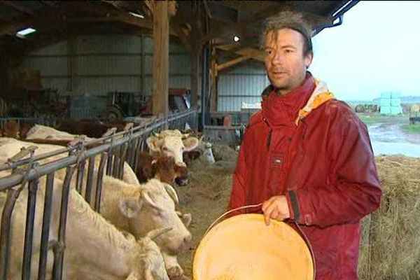 Stéphane Durand, agriculteur bio à Vienne-en-Val (Loiret)