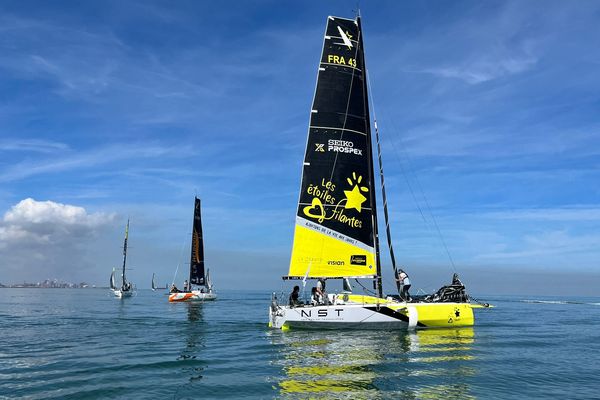 Le tour de France à la voile est à Dunkerque.