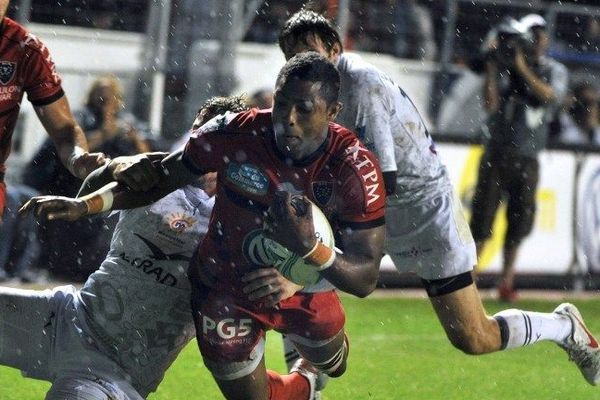 Delon Armitage a marqué deux essais face à Montpellier (Archives)