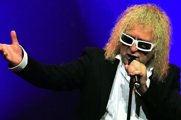 Michel Polnareff lors de sa tournée en novembre 2016