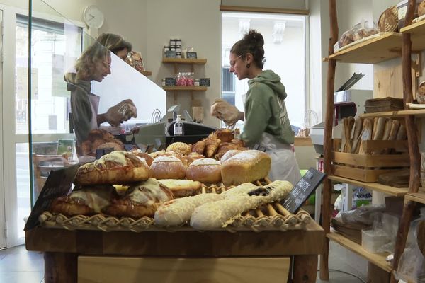 La boulangerie montpelliéraine "L'Ecopain d'Abord" utilise des ingrédients sont issus de l'agriculture biologique.