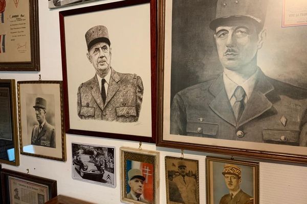 Collection de portraits du général De Gaulle 