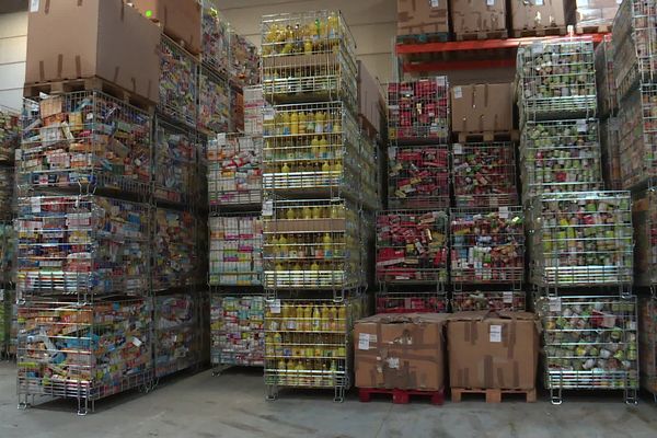 Les denrées récoltées par la Banque alimentaire cette année représentent 8 millions de repas qui seront distribués à 120.000 familles